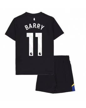 Billige Fotballdrakt Everton Thierno Barry #11 Replika Tredjedraktsett Barn 2025-26 Kortermet (med bukser)